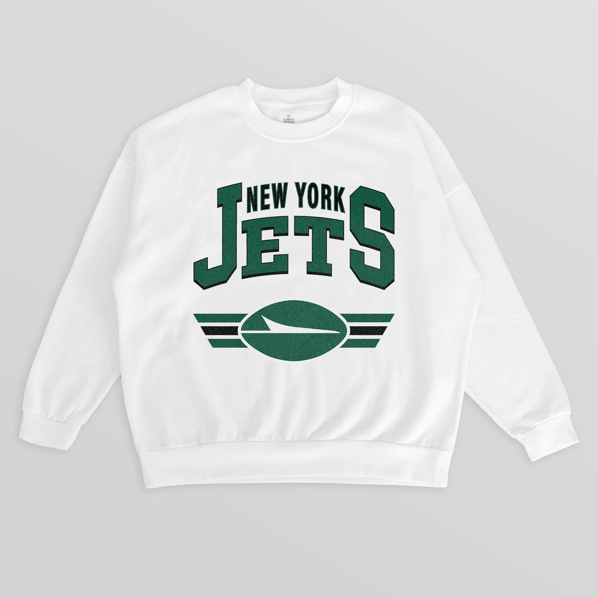 NEW YORK JETS SWIFT STRIKE PREMIUM FLEECE CREWNECK PULLOVER