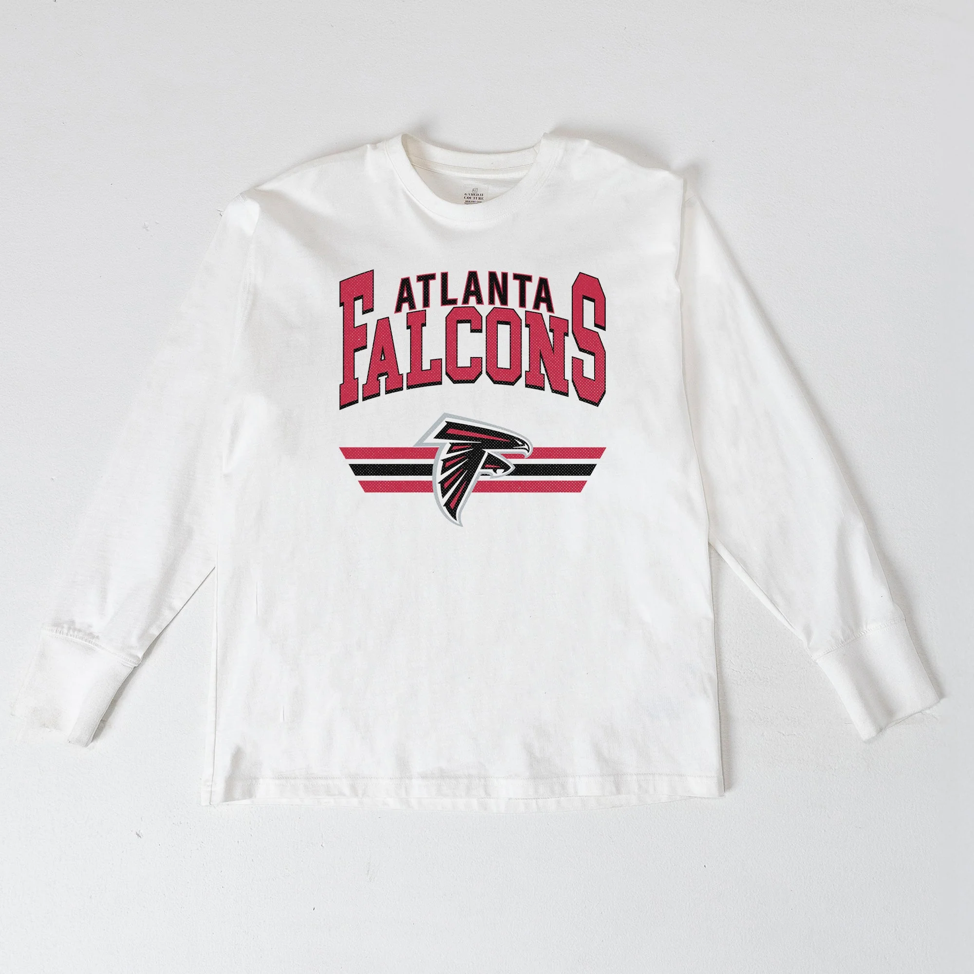 ATLANTA FALCONS SWIFT STRIKE ESSENTIAL RELAXED FIT LONG SLEEVE TEE