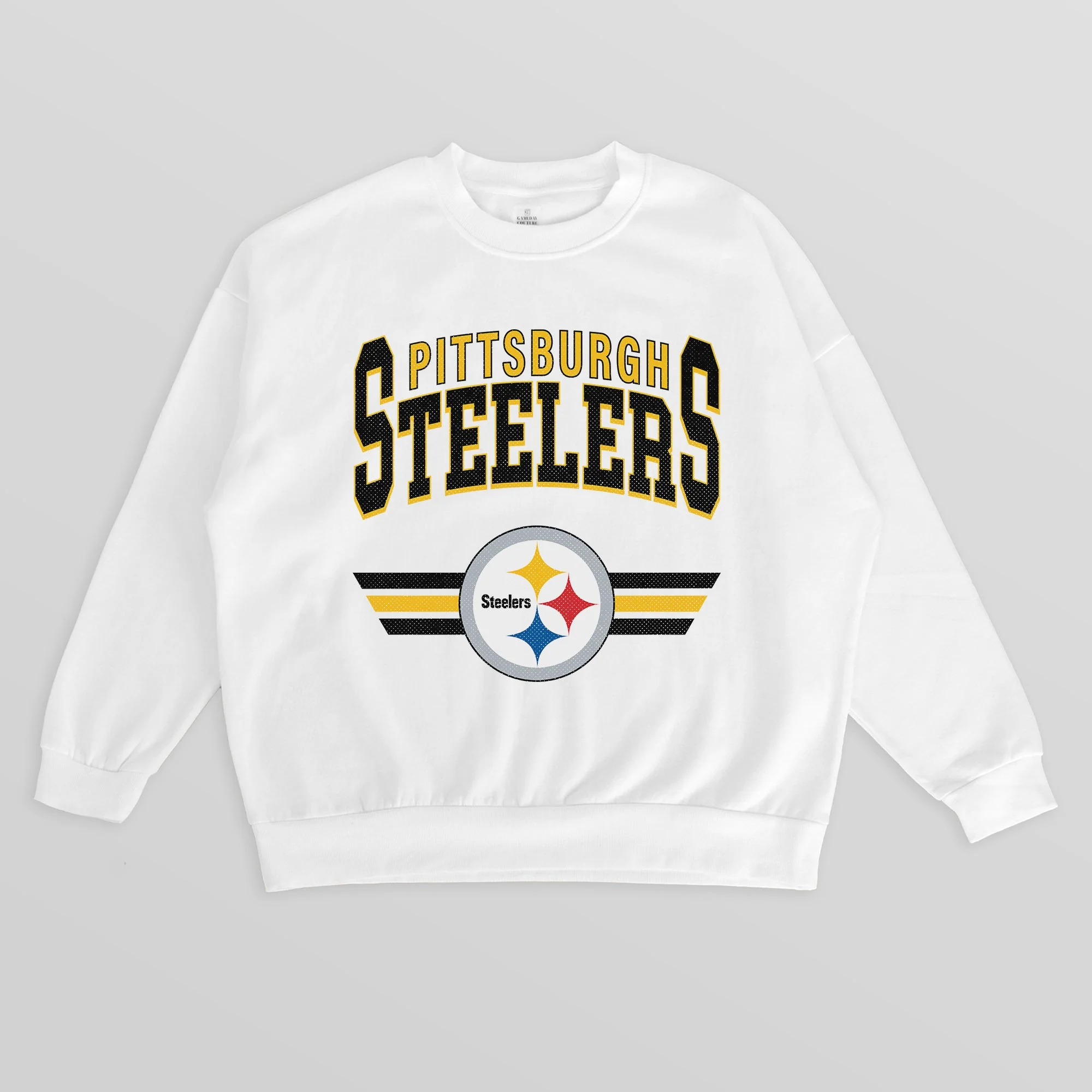 PITTSBURGH STEELERS SWIFT STRIKE PREMIUM FLEECE CREWNECK PULLOVER