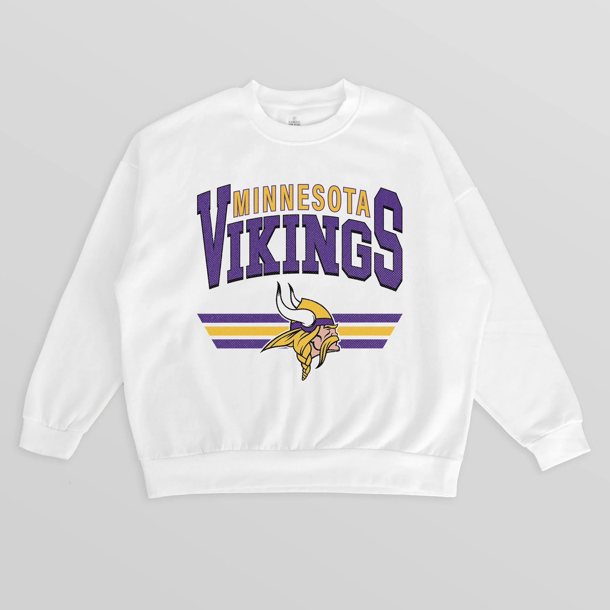 MINNESOTA VIKINGS SWIFT STRIKE PREMIUM FLEECE CREWNECK PULLOVER