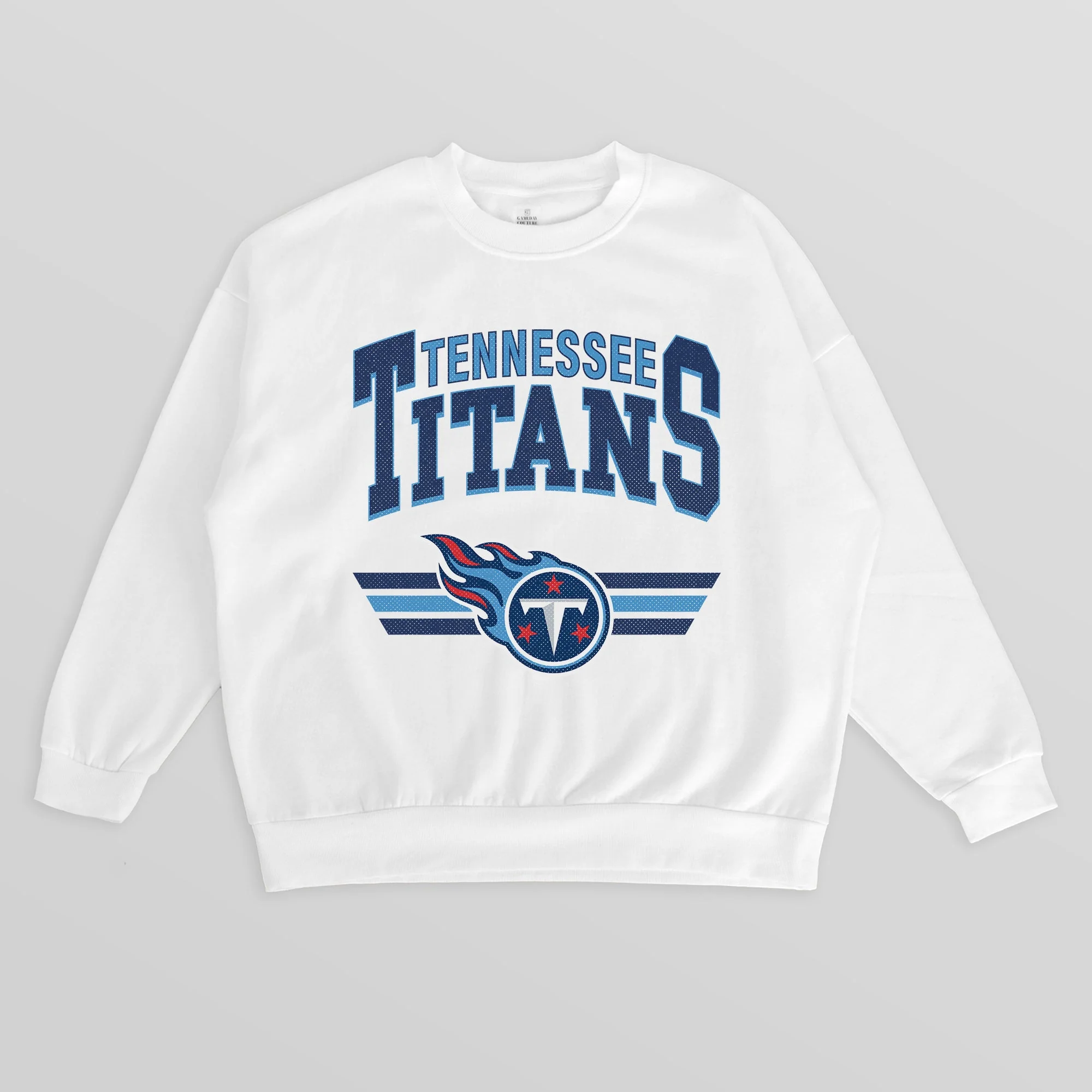 TENNESSEE TITANS SWIFT STRIKE PREMIUM FLEECE CREWNECK PULLOVER