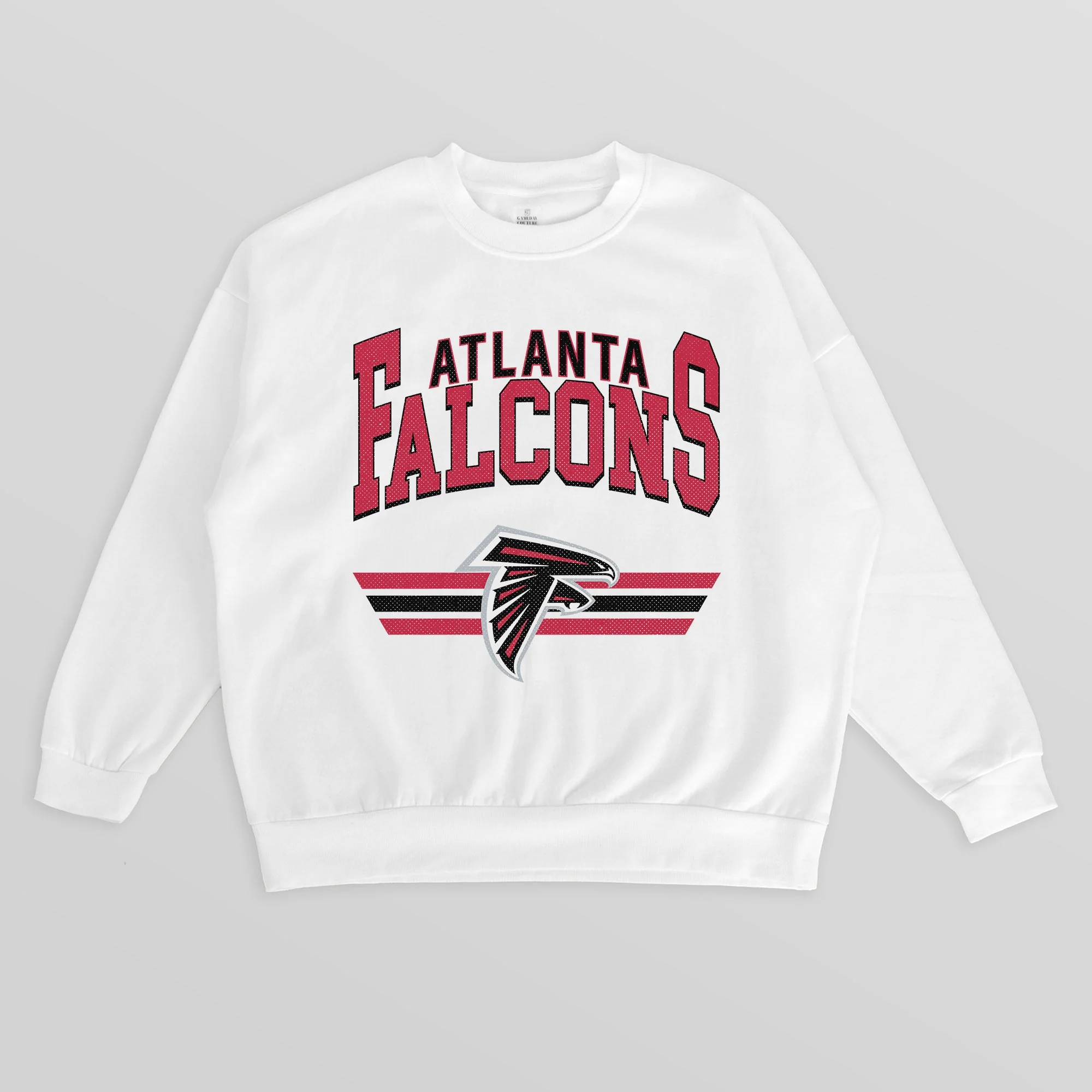 ATLANTA FALCONS SWIFT STRIKE PREMIUM FLEECE CREWNECK PULLOVER