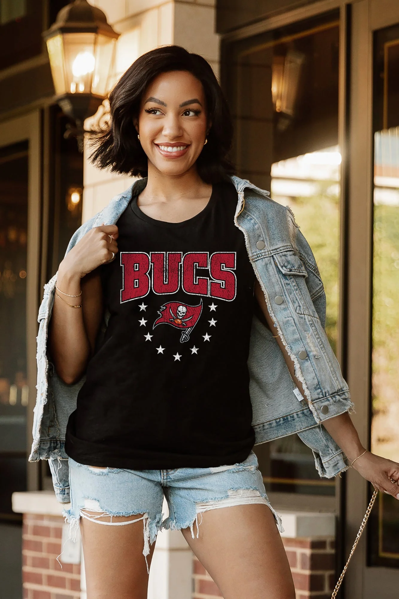 TAMPA BAY BUCCANEERS Baby You're A Star Racerback Tank