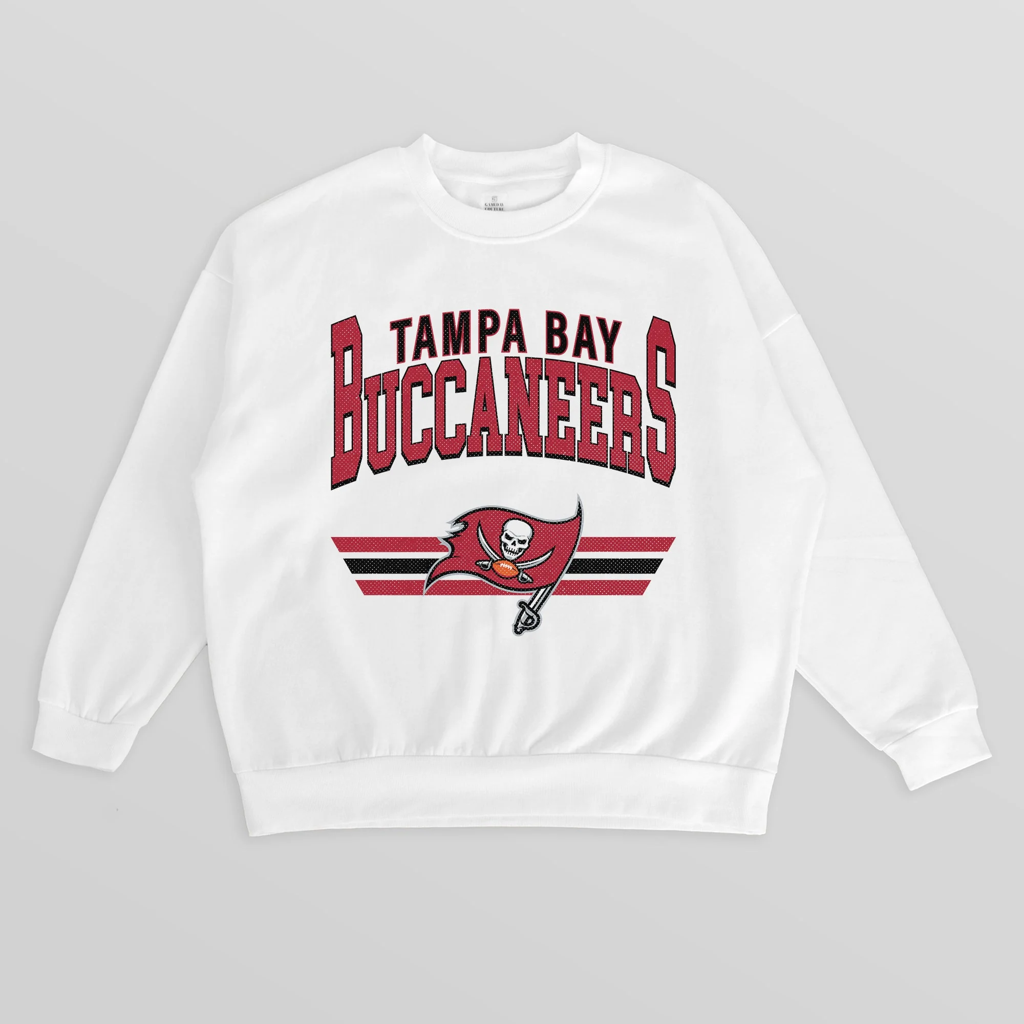 TAMPA BAY BUCCANEERS SWIFT STRIKE PREMIUM FLEECE CREWNECK PULLOVER