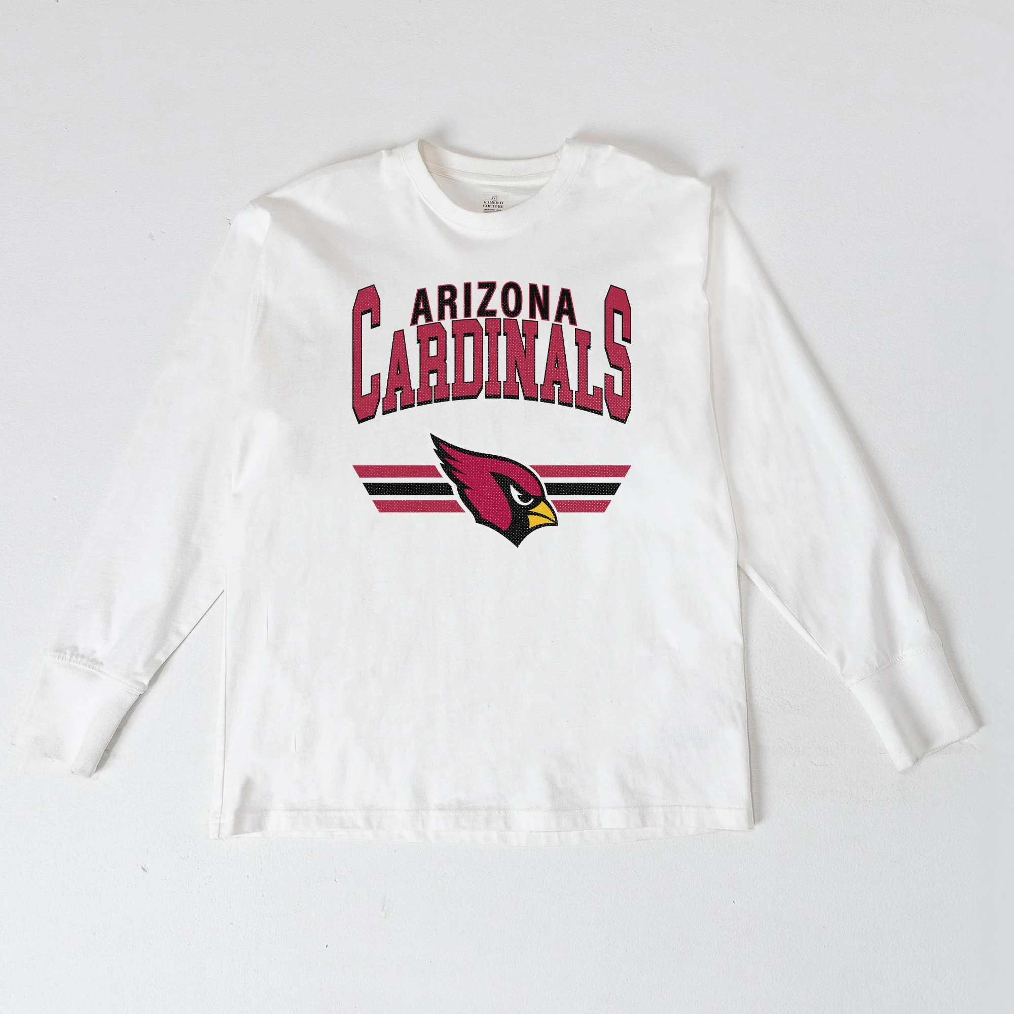 ARIZONA CARDINALS SWIFT STRIKE ESSENTIAL RELAXED FIT LONG SLEEVE TEE