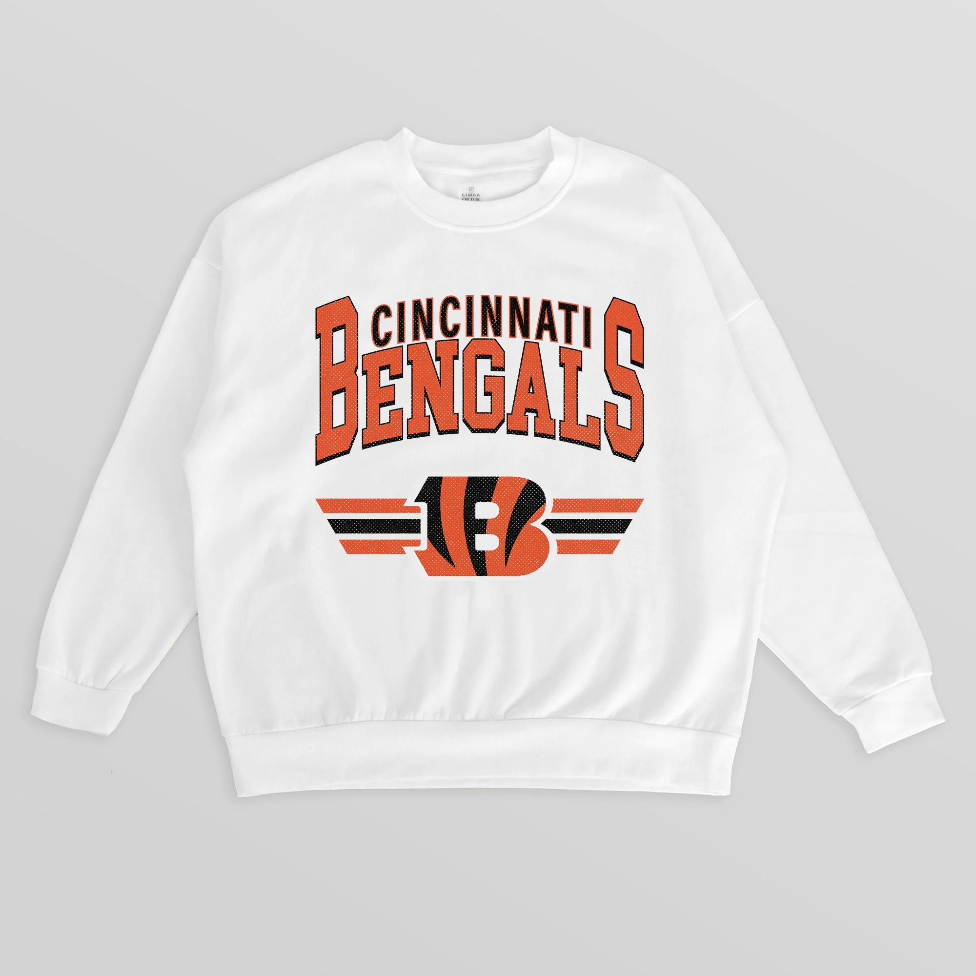 CINCINNATI BENGALS SWIFT STRIKE PREMIUM FLEECE CREWNECK PULLOVER