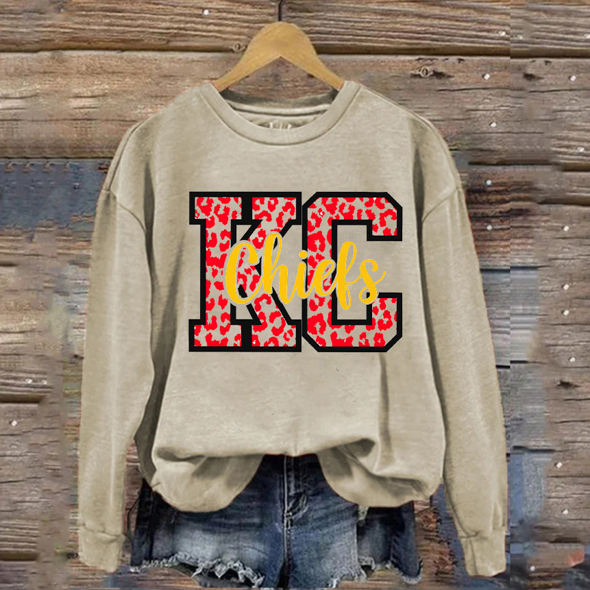 KANSAS CITY CHIEFSCasual printed sweatshirt1 for men/wome