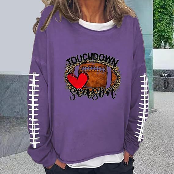 MINNESOTA VIKINGS Casual fashionable round neck sweatshirt