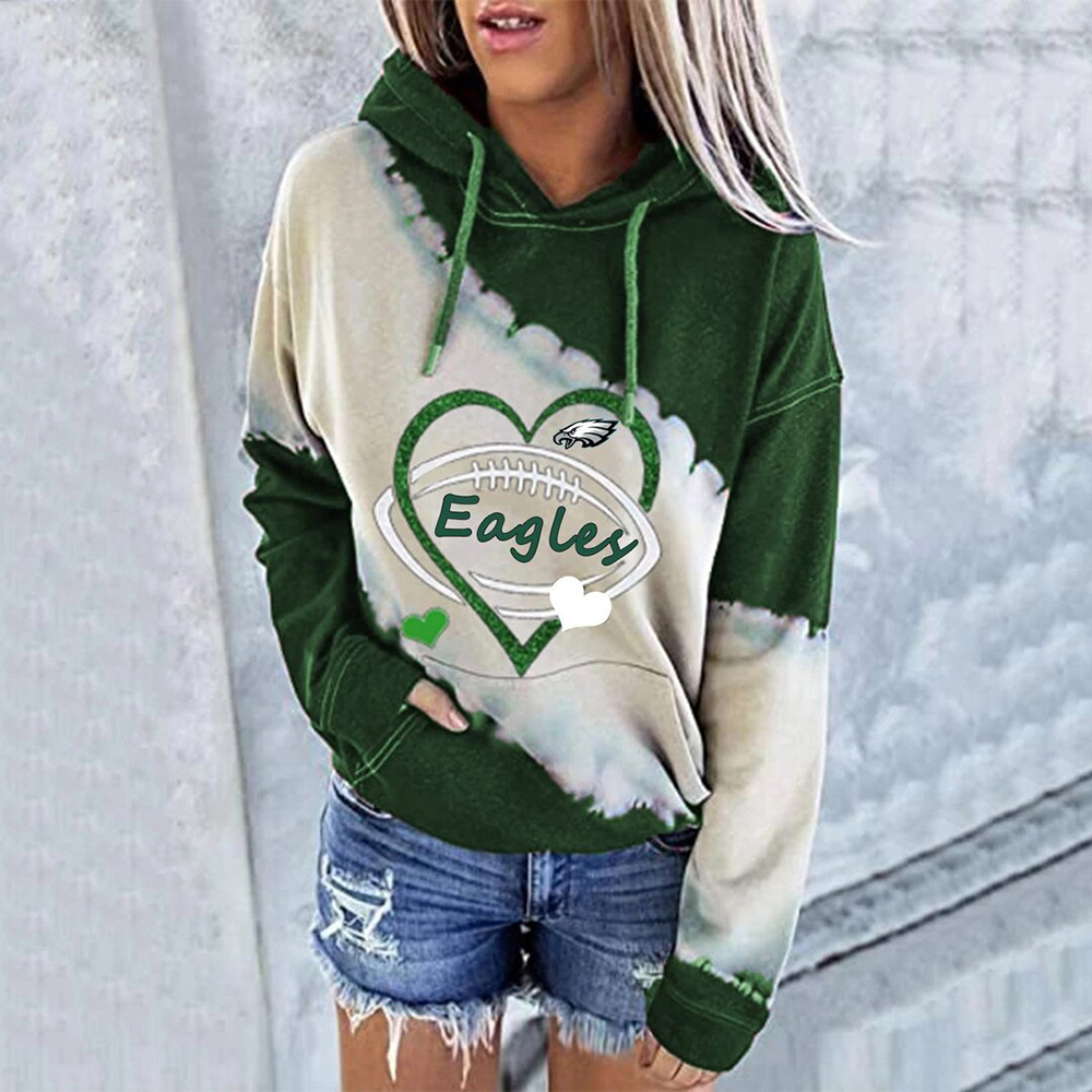 Philadelphia Eagles Casual printed Hoodie for men and women