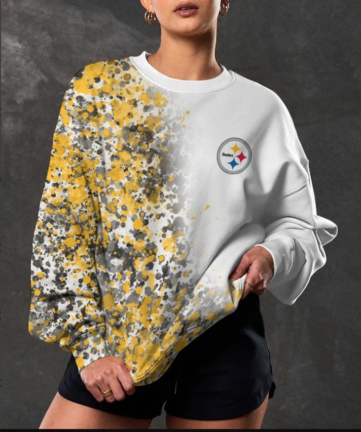 Pittsburgh Steelers New printed sports round neck sweatshirt 2