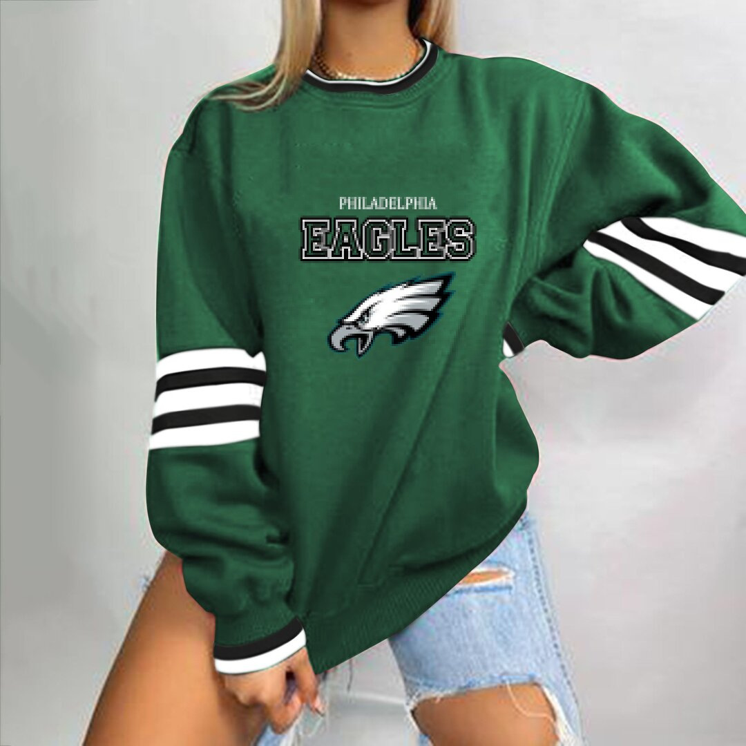 Philadelphia Eagles Casual printed Pullover for men and women