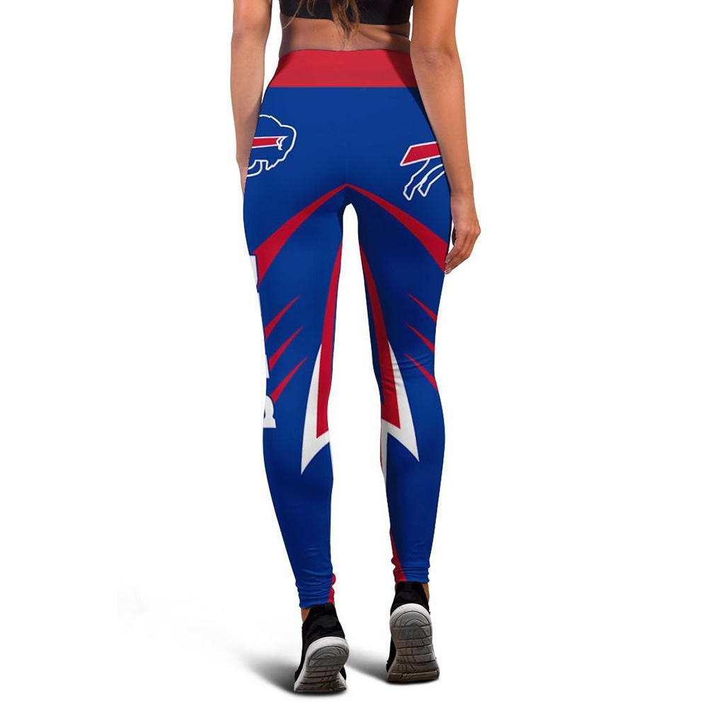 Buffalo BillsCasual fashion contrast printed Leggings