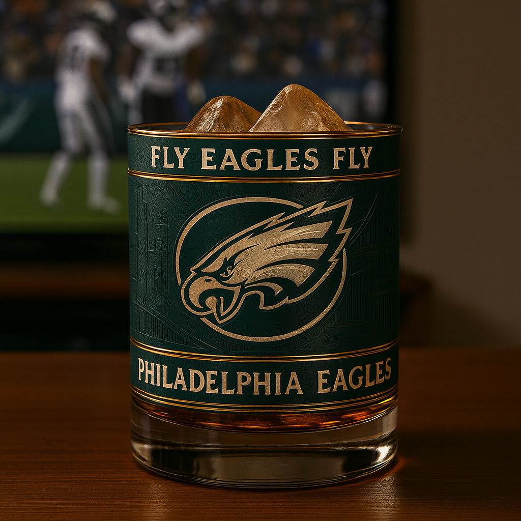 Philadelphia Eagles — Classic Old Fashioned (DOF) Whiskey Glass