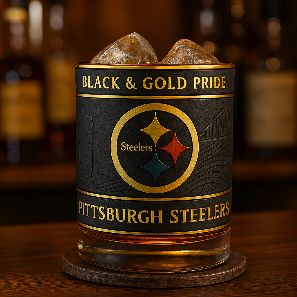 Pittsburgh Steelers — Classic Old Fashioned (DOF) Whiskey Glass