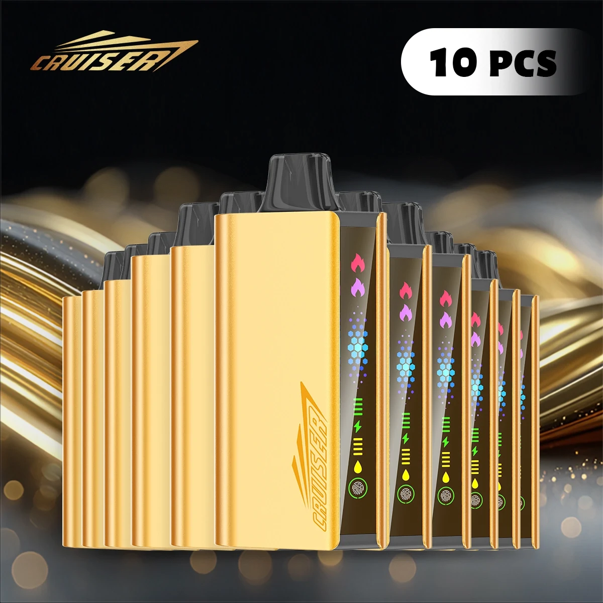 JNR Cruiser Gold Disposable Vape 10pcs
