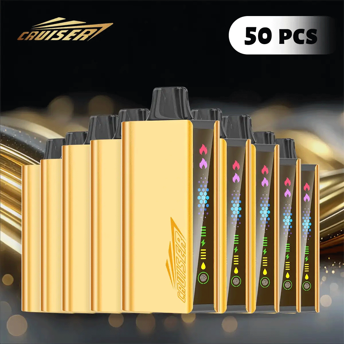 JNR Cruiser Gold Disposable Vape 50pcs