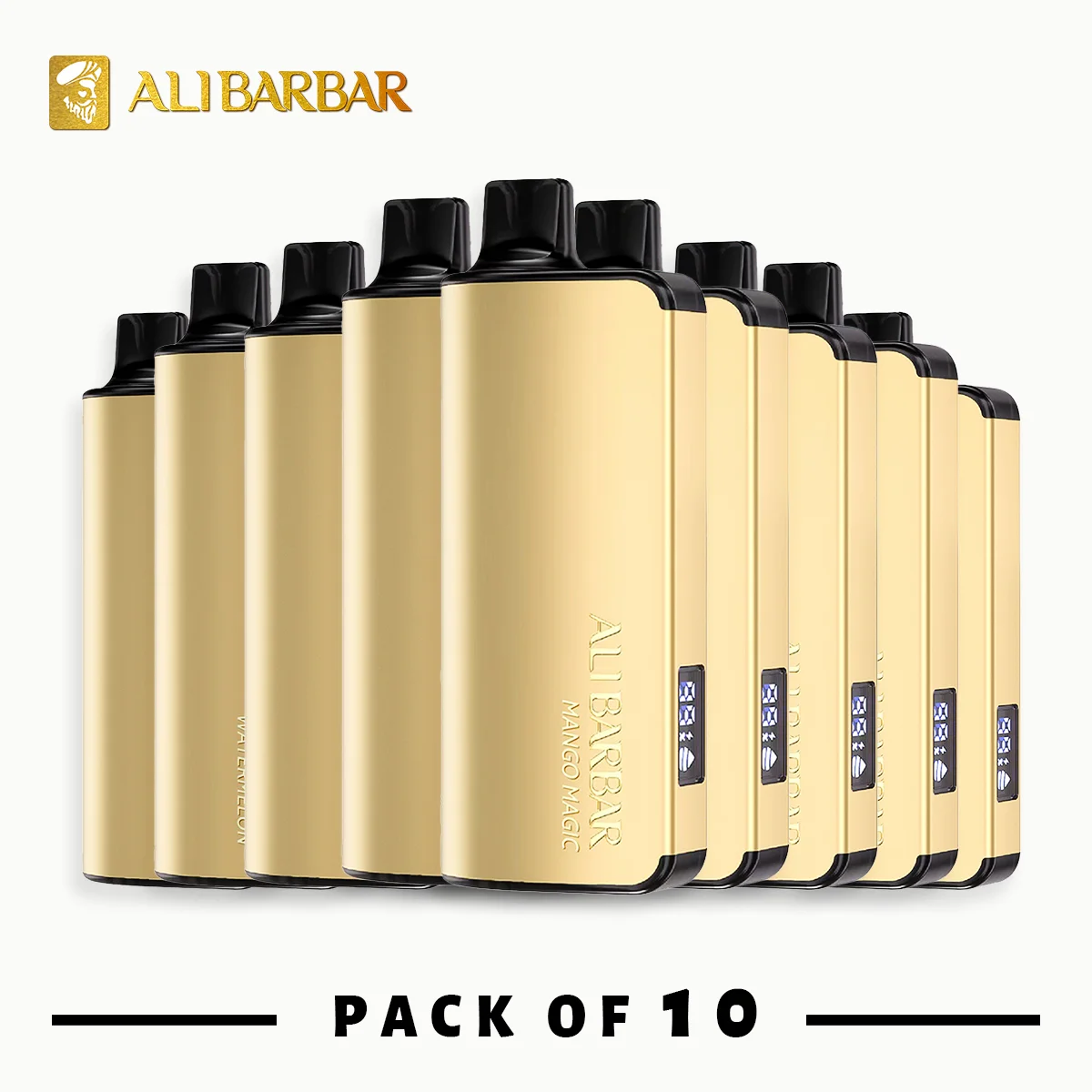 ALIBARBAR INGOT 9000 Puffs - 10 PCS