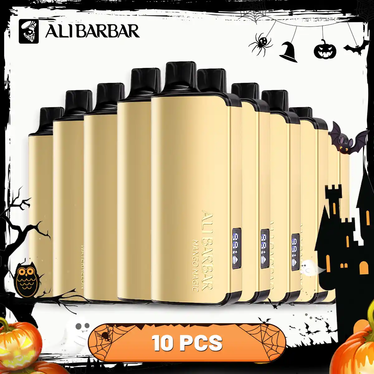 ALIBARBAR INGOT 9000 Puffs - 10 PCS