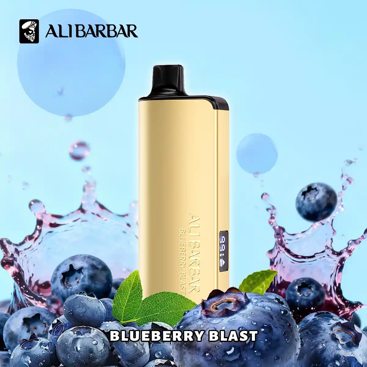 ALIBARBAR INGOT 9000 Puffs – Blackberry ice