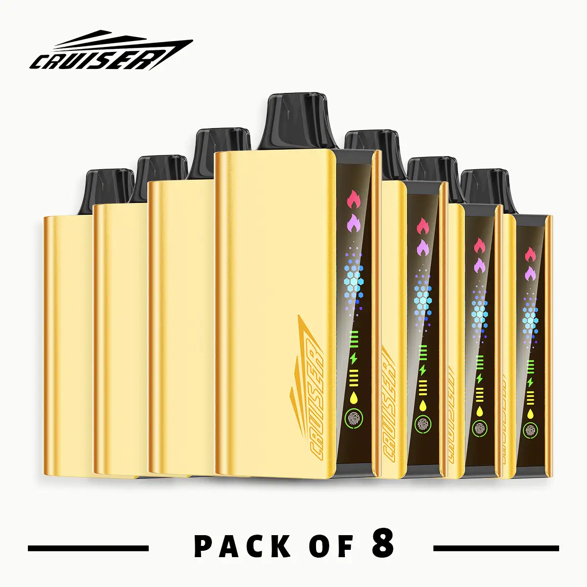 JNR Cruiser Gold Disposable Vape 8pcs