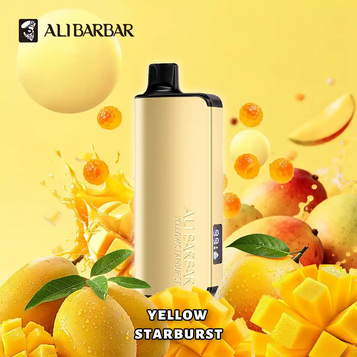 ALIBARBAR INGOT 9000 Puffs – BANANA BUZZ ICE