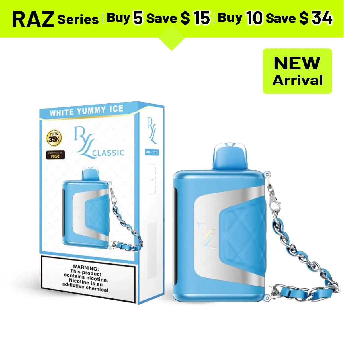 RAZ RYL Classic 35000 Puffs Disposable Vape