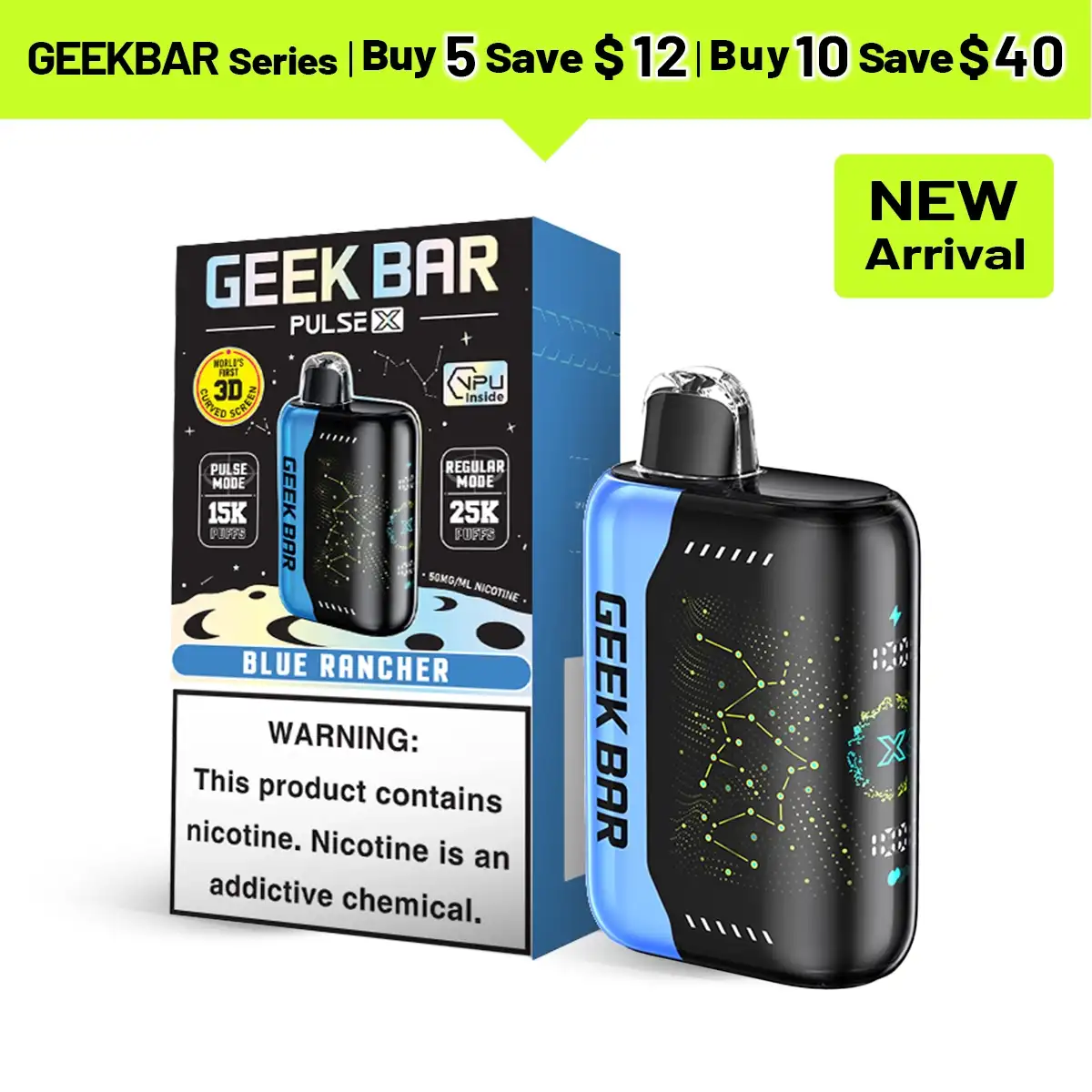 GEEK BAR Pulse X 25K Disposable Vape