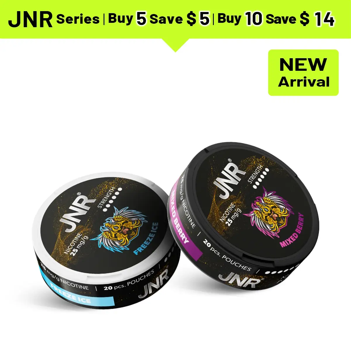 JNR Nicotine Pouches