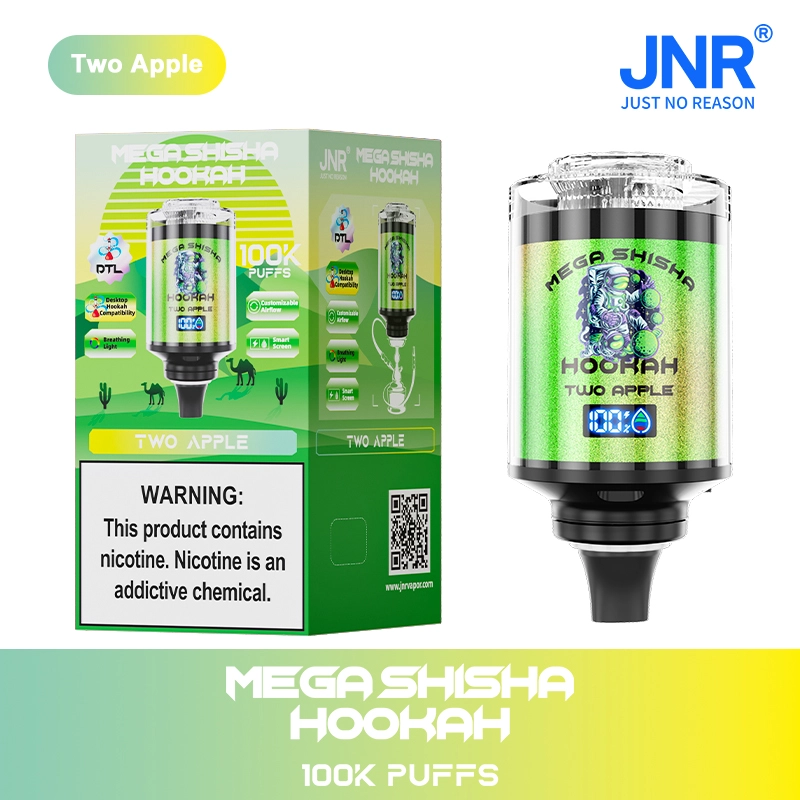 JNR Mega Shisha Hookah 100K Disposable Vape