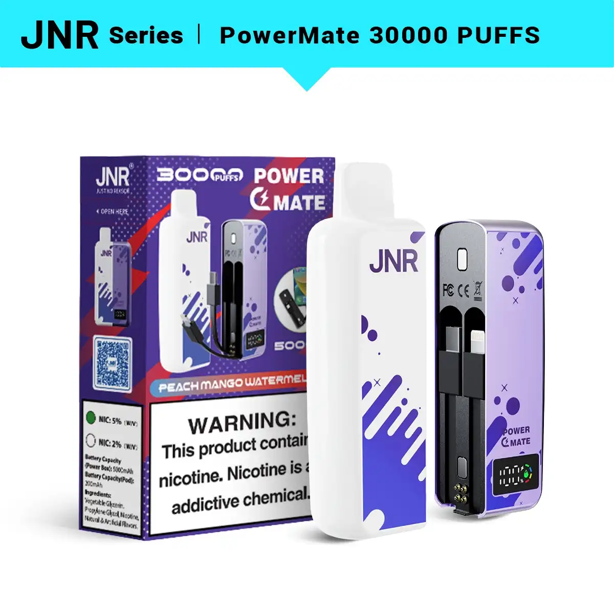 JNR Power Mate 30K Disposable