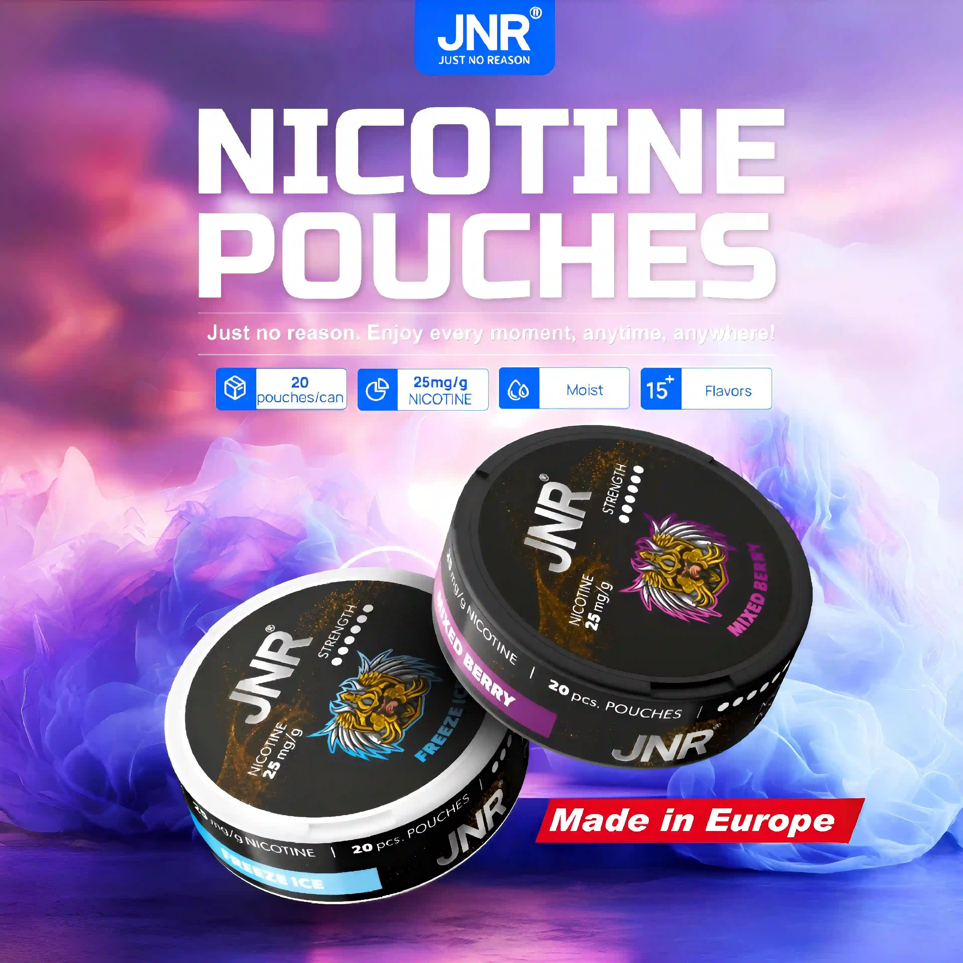 JNR Nicotine Pouches