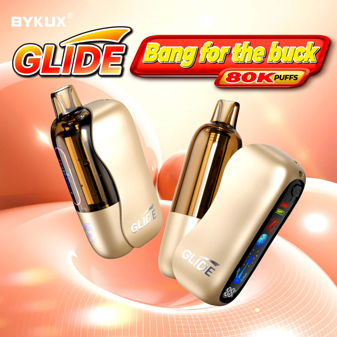 BYKUX GLIDE 80K Puffs 5% Nicotine Replaceable Vape Kit