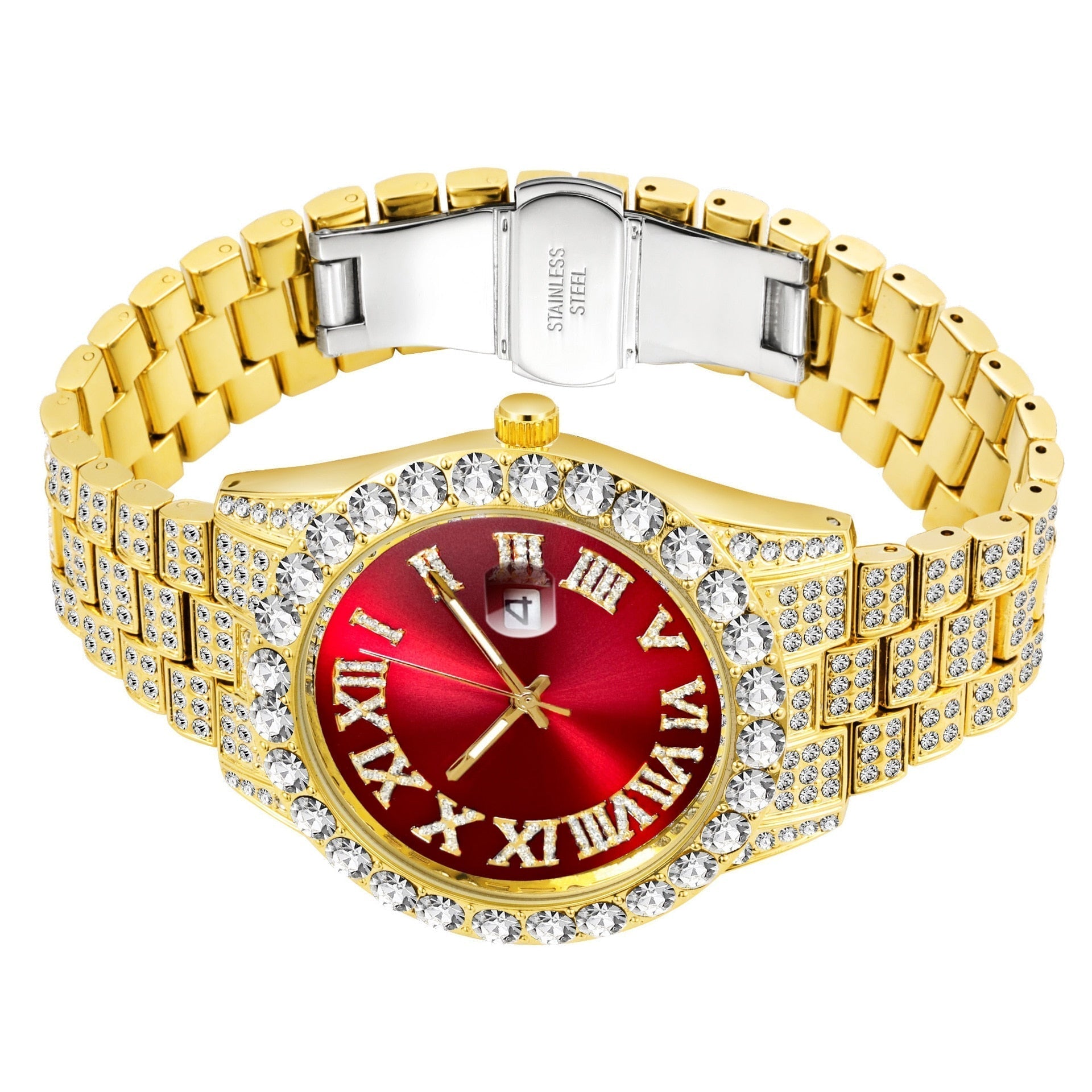 18k Gold Diamond Royal Watch