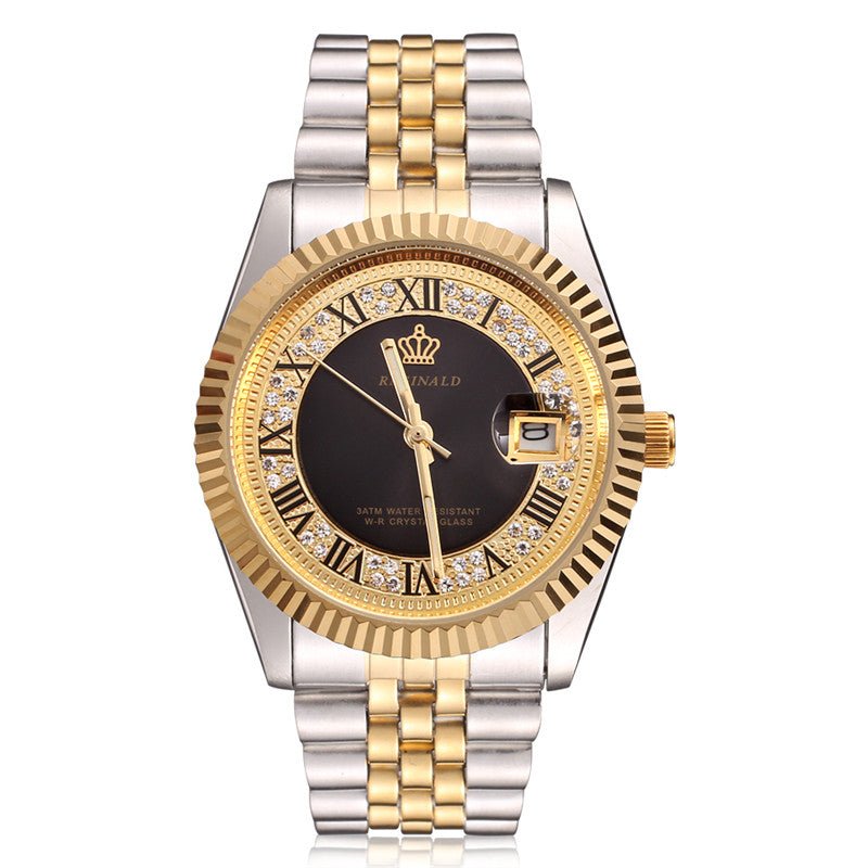 18K Gold Crown Watch