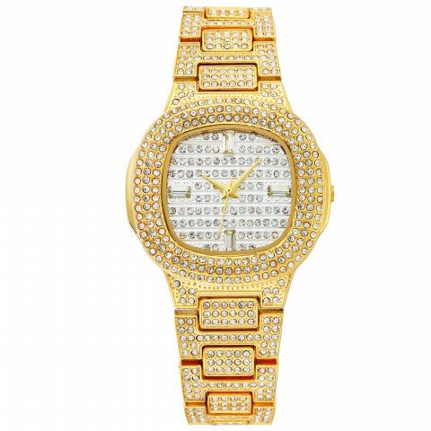 18K Gold Drip Watch