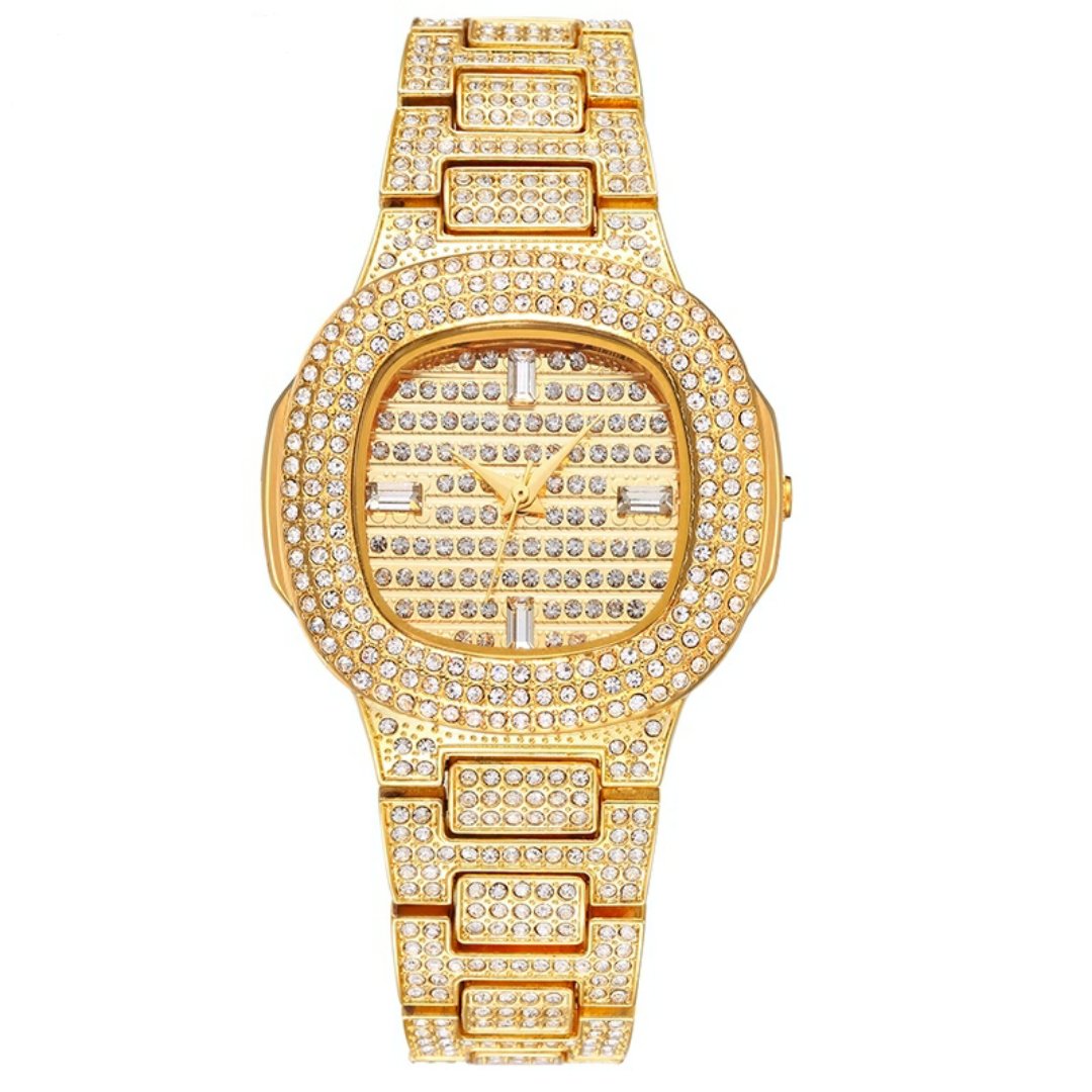 18K Gold Drip Watch