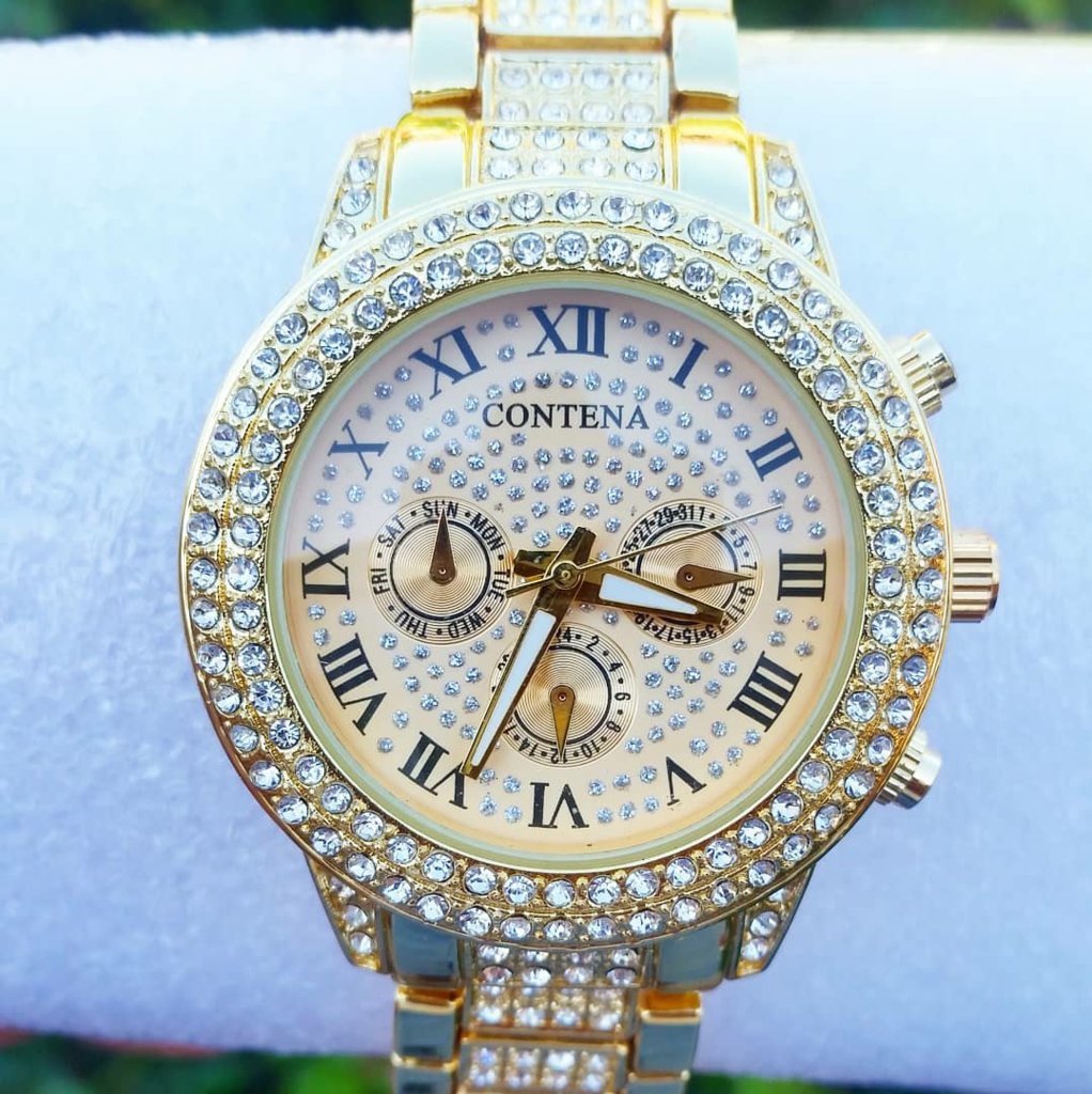 Miami Double Bezel Watch and Bracelet Set