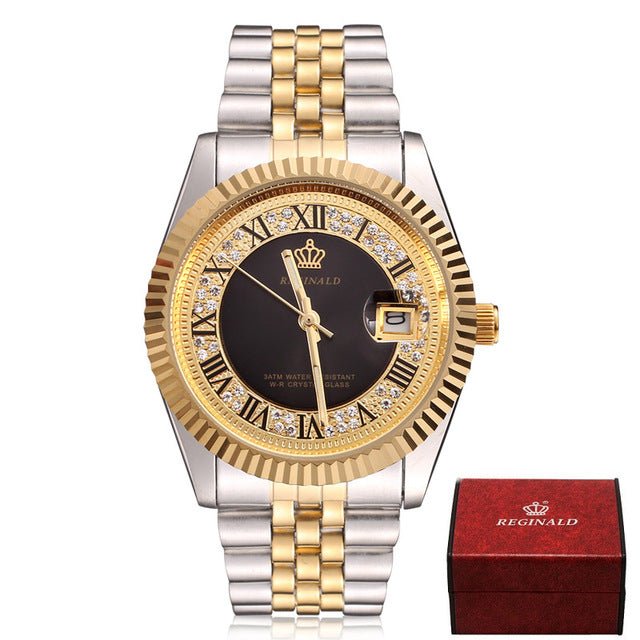 18K Gold Crown Watch