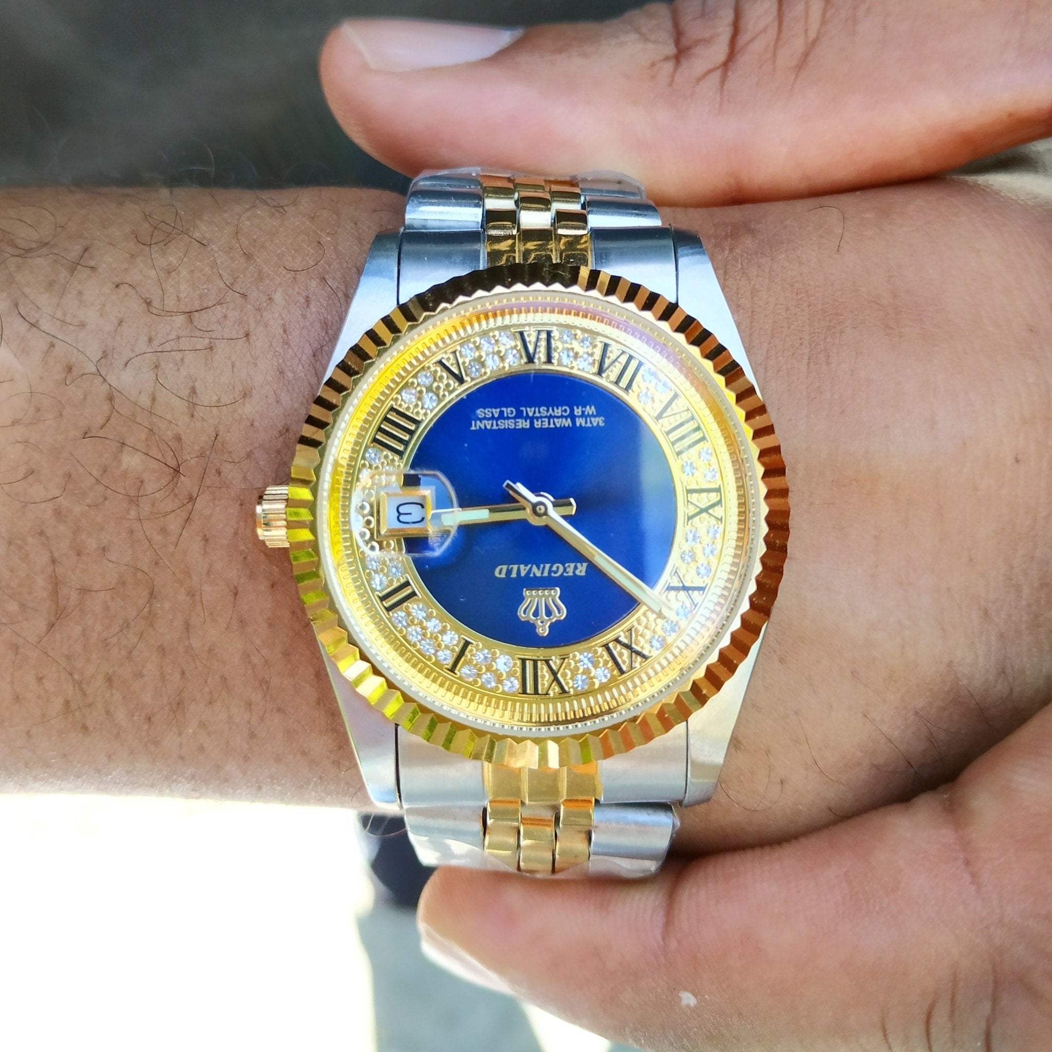 18K Gold Crown Watch