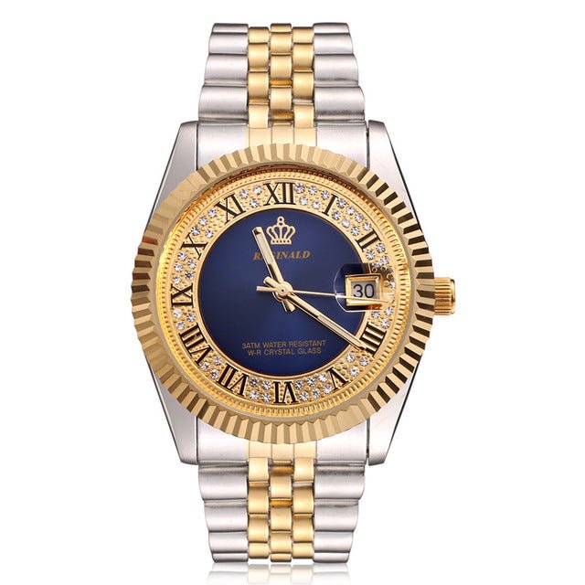 18K Gold Crown Watch