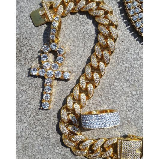 Miami Double Bezel Watch and Bracelet Set
