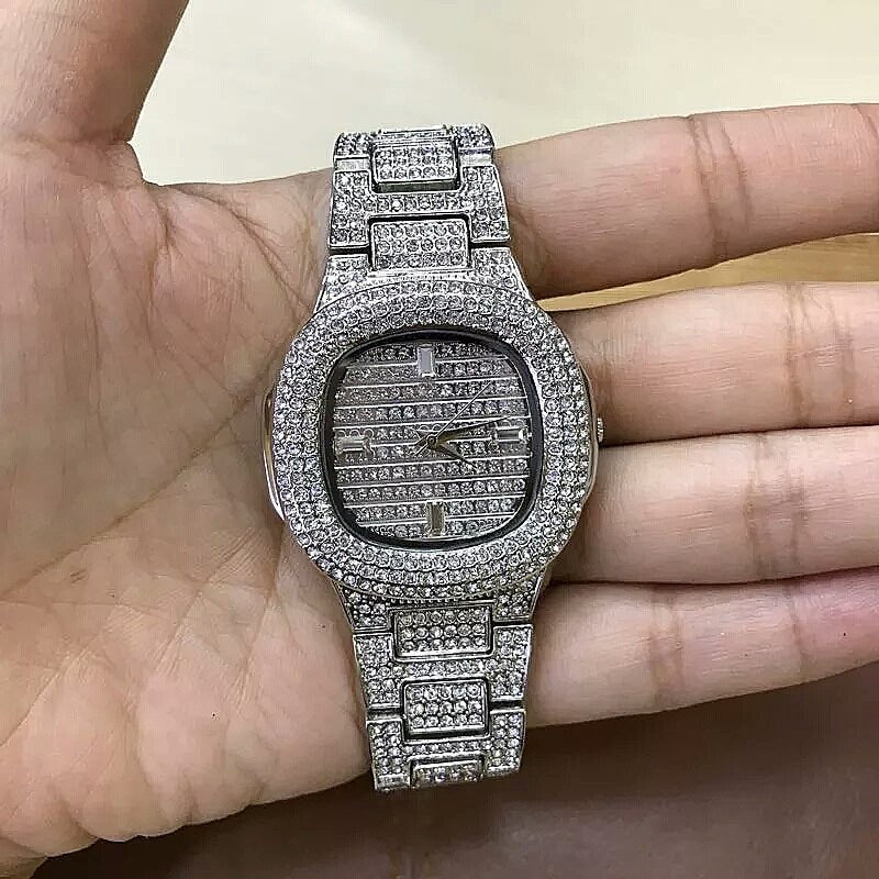 18K Gold Drip Watch