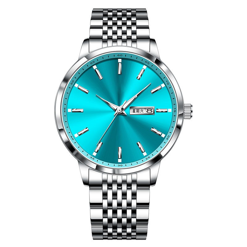 Simple Luminous Waterproof Swiss Quartz Watch Men's Watch