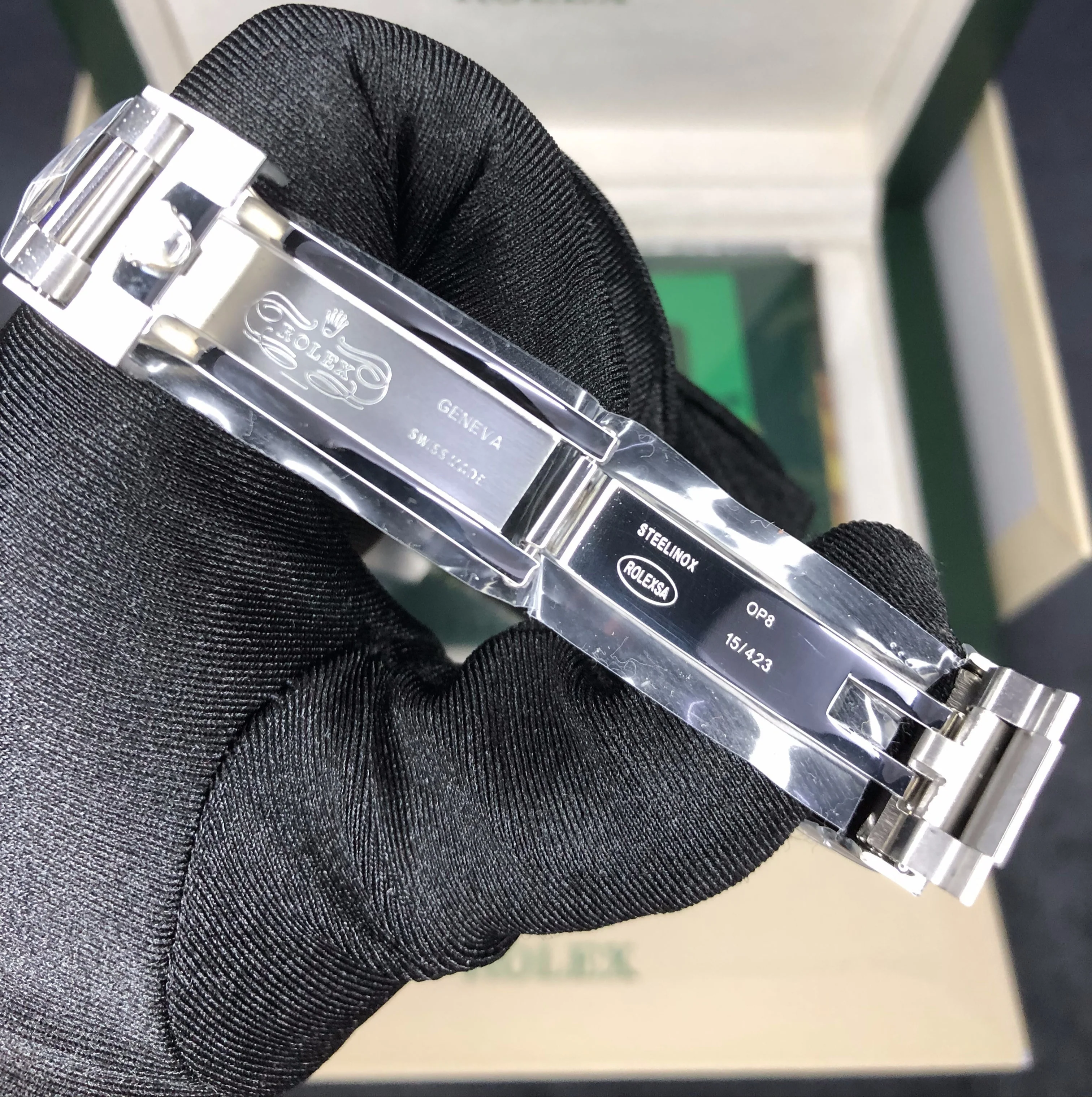 SUBMARINER SILVER BLACK DIAMOND 40MM Super