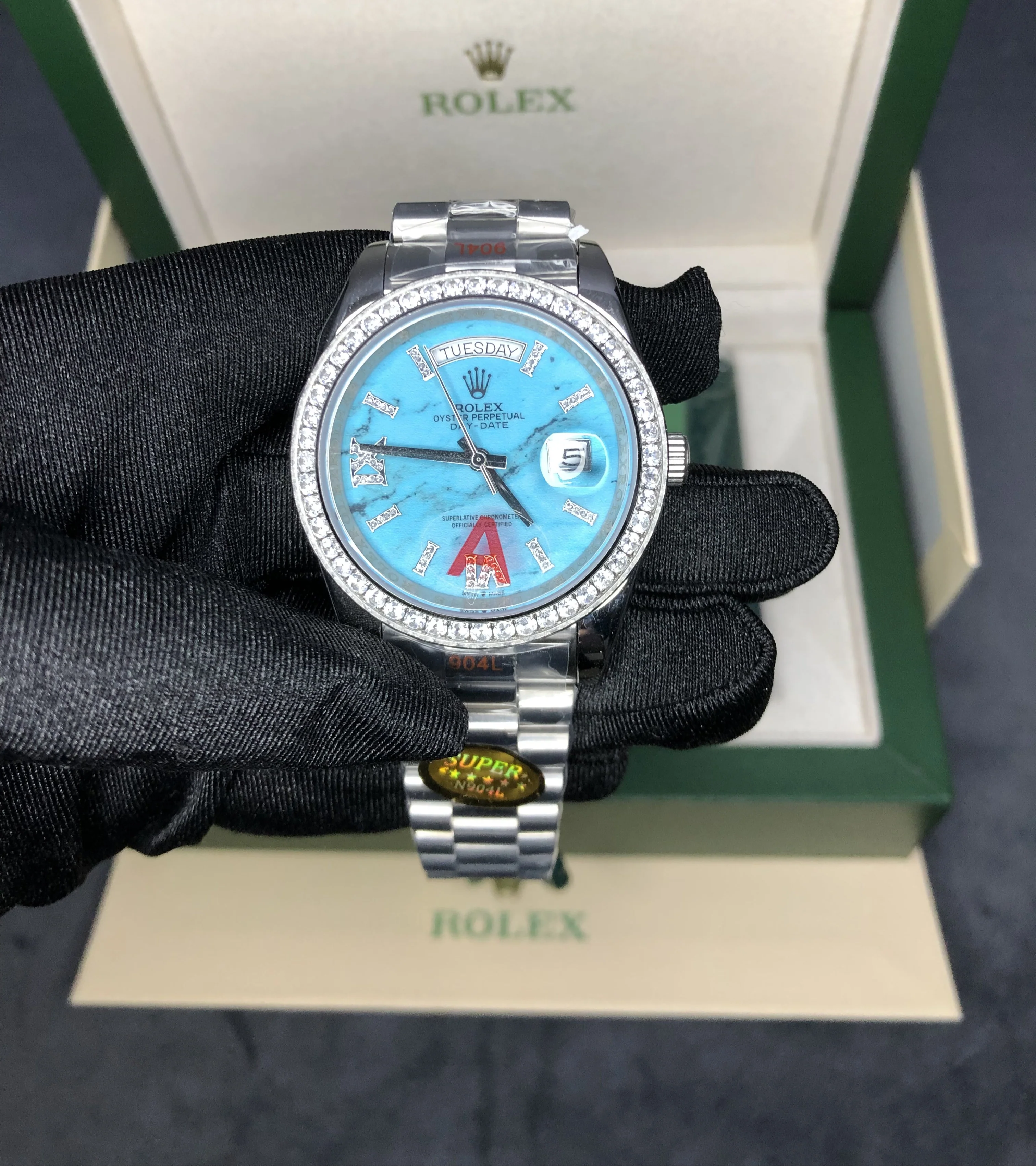 Day-Date M128348RBR-0037 41mm Super