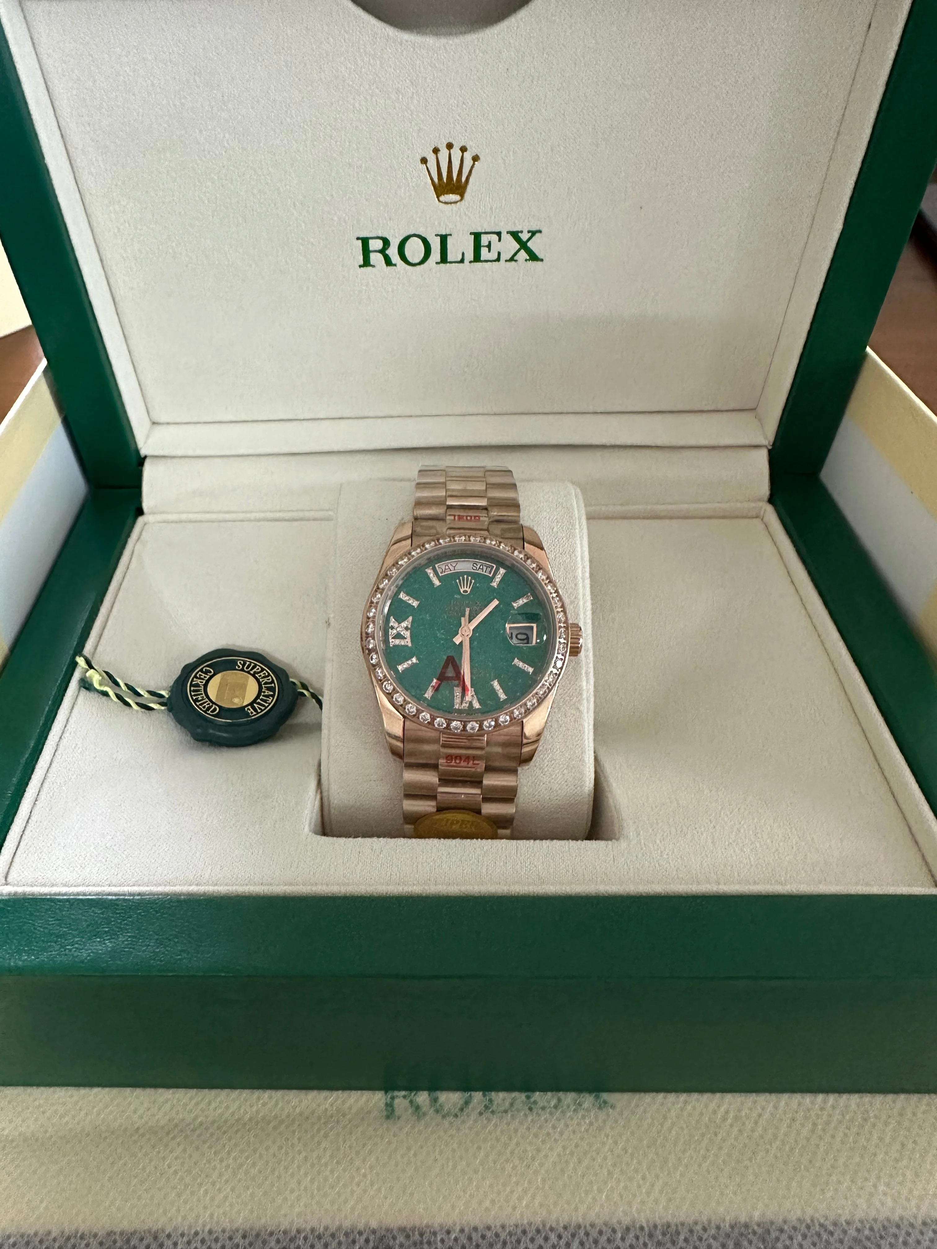 Day-Date M128345RBR-0068 36mm Super