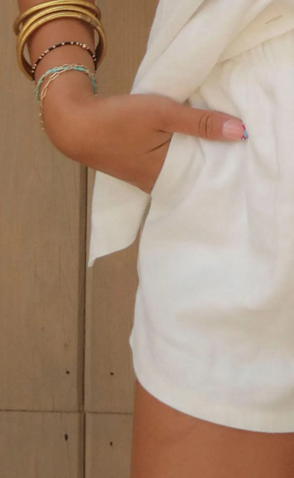 Loose Button Up Shirt and Shorts Set