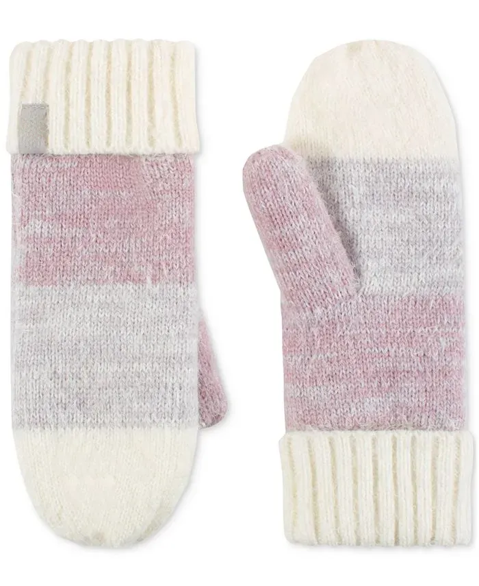 Sloane Feather Knit Mittens