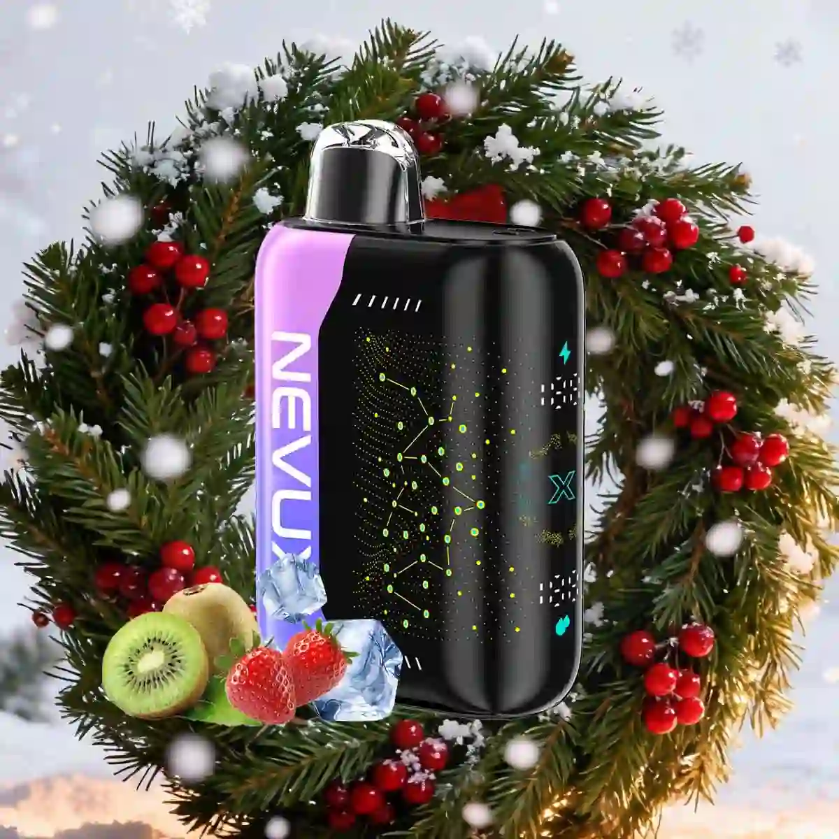 NEVUX 40K Strawberry kiwi ice - Nevux Vape