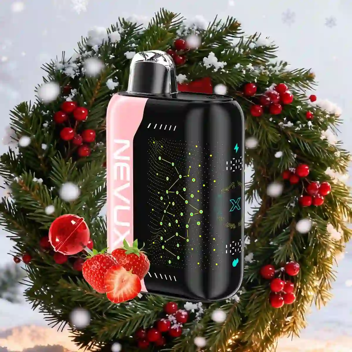 NEVUX 40K Strawberry b pop - Nevux Vape